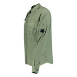 CP Company Taylon - L Lens Chrome Zip - Up Jacket Sage Green - Boinclo ltd - Outlet Sale Under Retail