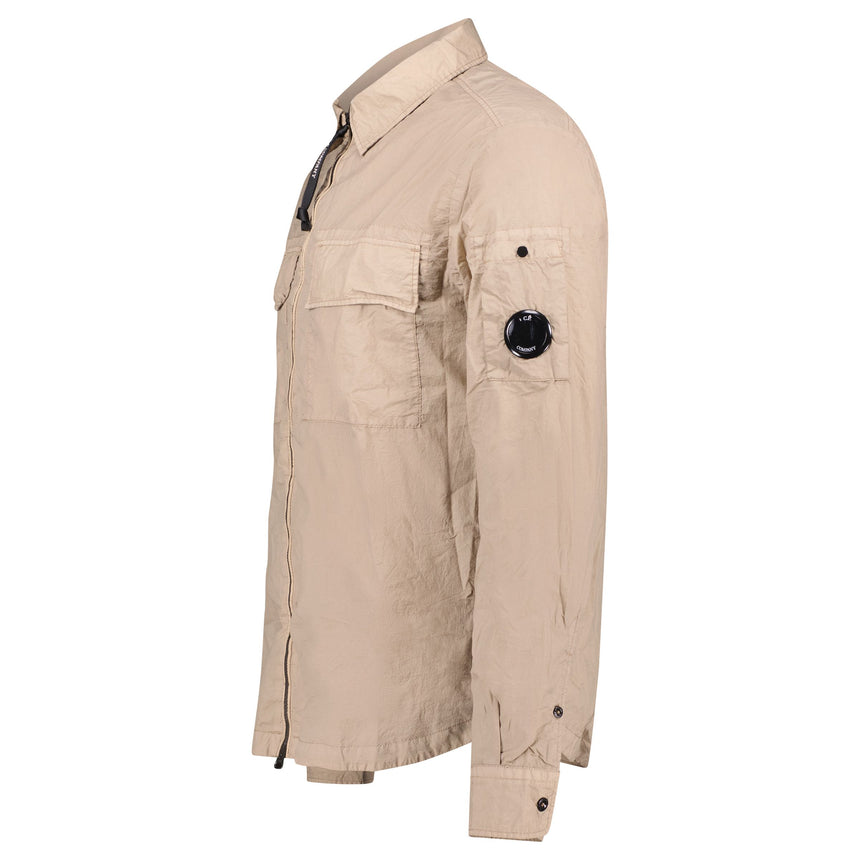 Overshirt Jacket Beige