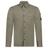 Zip Overshirt Green