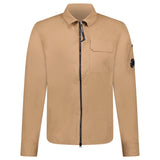 Zip Overshirt Brown