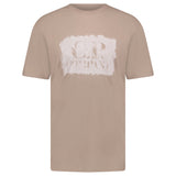 T-Shirt Front Logo Beige