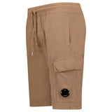 Shorts Front Logo Brown