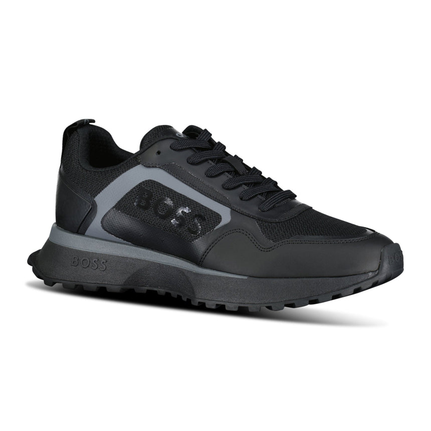 Hugo Boss Boss Logo 'Jonah' Trainers Black - Boinclo - Outlet Sale Under Retail