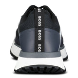 Hugo Boss Boss Logo 'Jonah' Trainers Navy Blue - Boinclo - Outlet Sale Under Retail