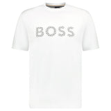 Hugo Boss Boss Logo 'Thompson' T-Shirt White - Boinclo - Outlet Sale Under Retail