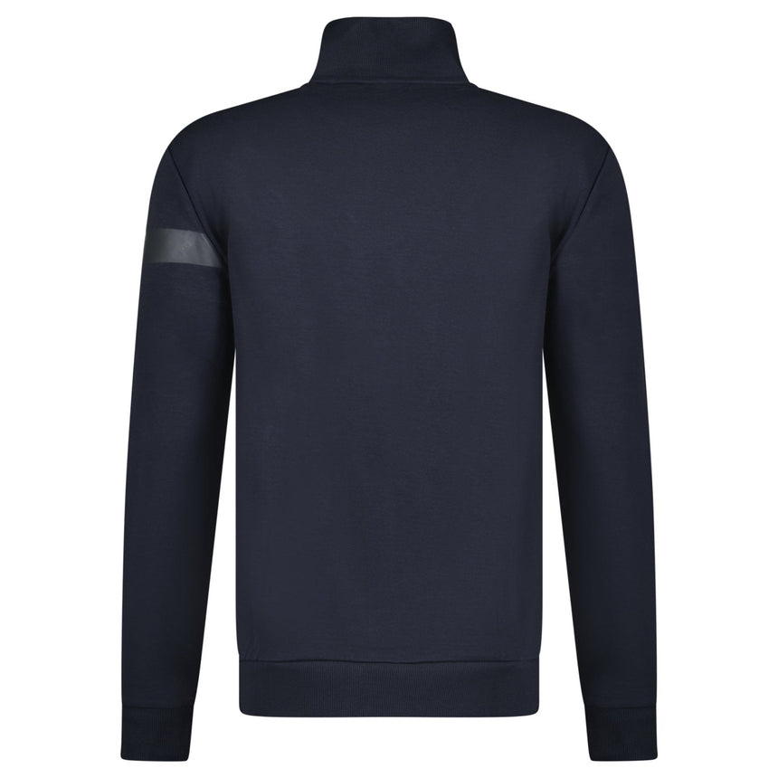 Hugo Boss Funnel Neck Zip Up Sweatshirt Black - Boinclo - Outlet Sale Under Retail