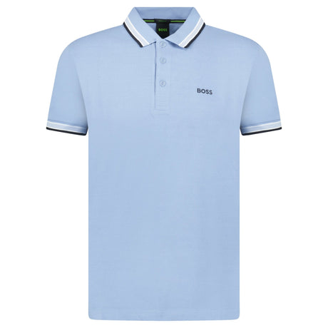 Hugo Boss Paddy Polo Shirt Open Blue - Boinclo - Outlet Sale Under Retail