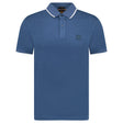 Hugo Boss Passertip Polo T-Shirt in Dark Blue - Boinclo - Outlet Sale Under Retail