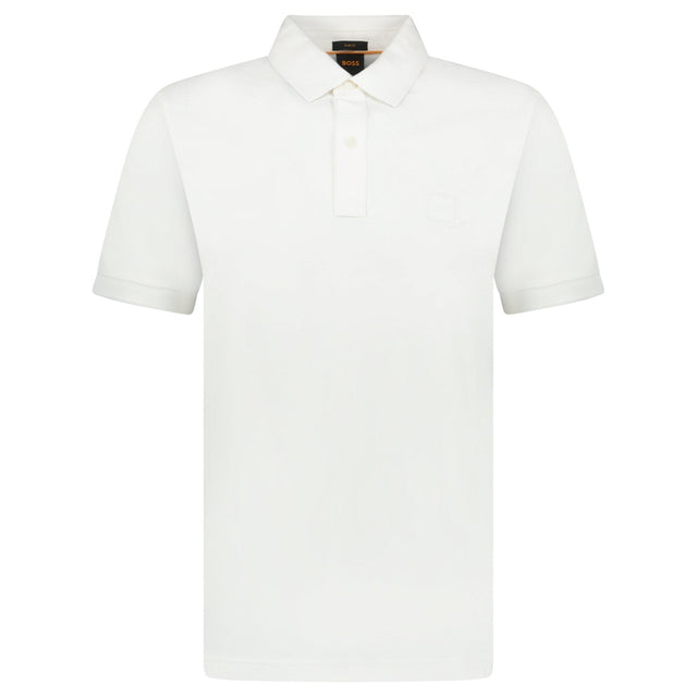 Hugo Boss Passertip Polo T-Shirt in White - Boinclo - Outlet Sale Under Retail