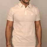 Hugo Boss Passertip Polo T-Shirt in White - Boinclo - Outlet Sale Under Retail