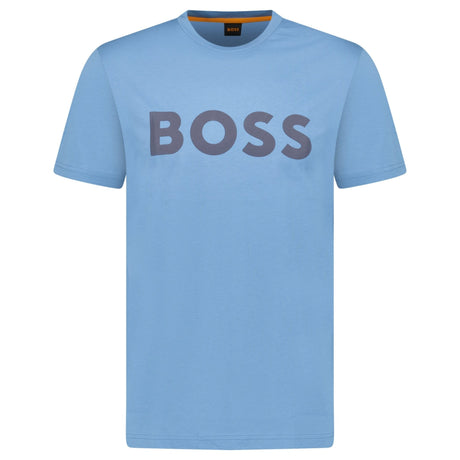 Hugo Boss Thinking 1 Logo T-Shirt in Blue - Boinclo - Outlet Sale Under Retail