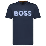 Hugo Boss Thinking 1 Logo T-Shirt in Navy - Boinclo - Outlet Sale Under Retail
