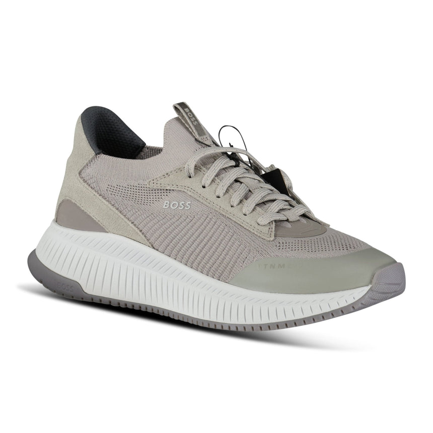 Hugo Boss TTNM EVO Trainers in Grey White - Boinclo - Outlet Sale Under Retail