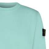 Badge Sweatshirt Aqua