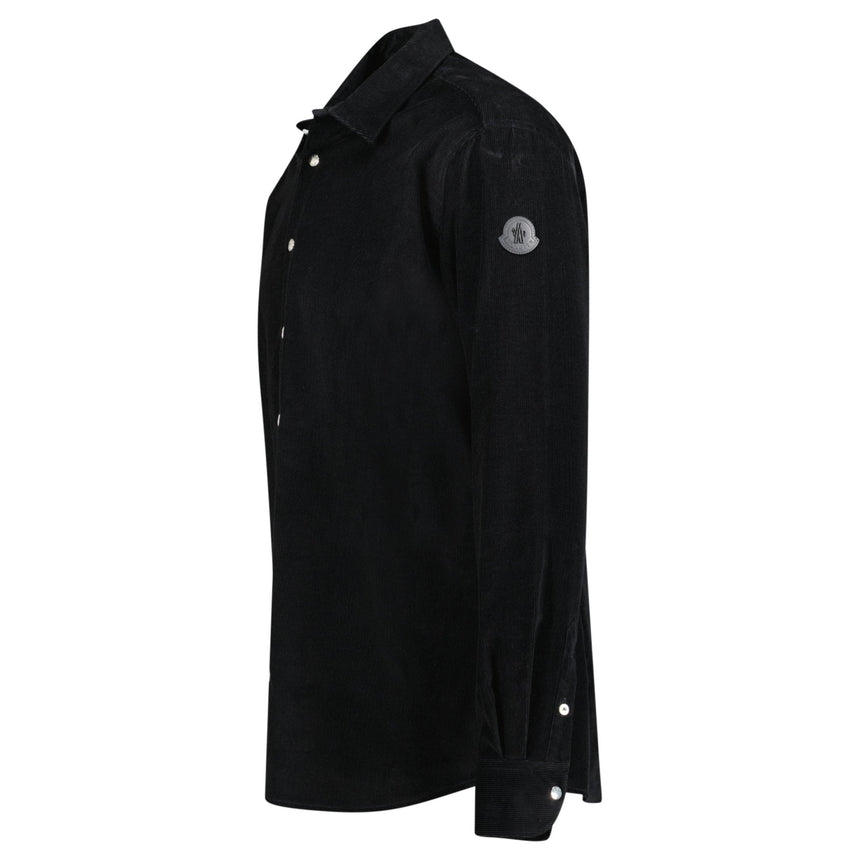 Moncler 'Camicia' Logo Overshirt Black - Boinclo - Outlet Sale Under Retail