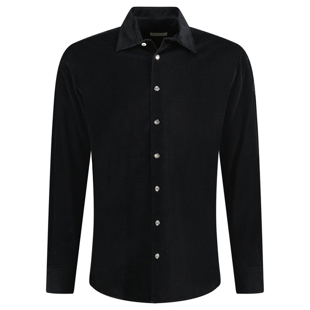 Moncler 'Camicia' Logo Overshirt Black - Boinclo - Outlet Sale Under Retail