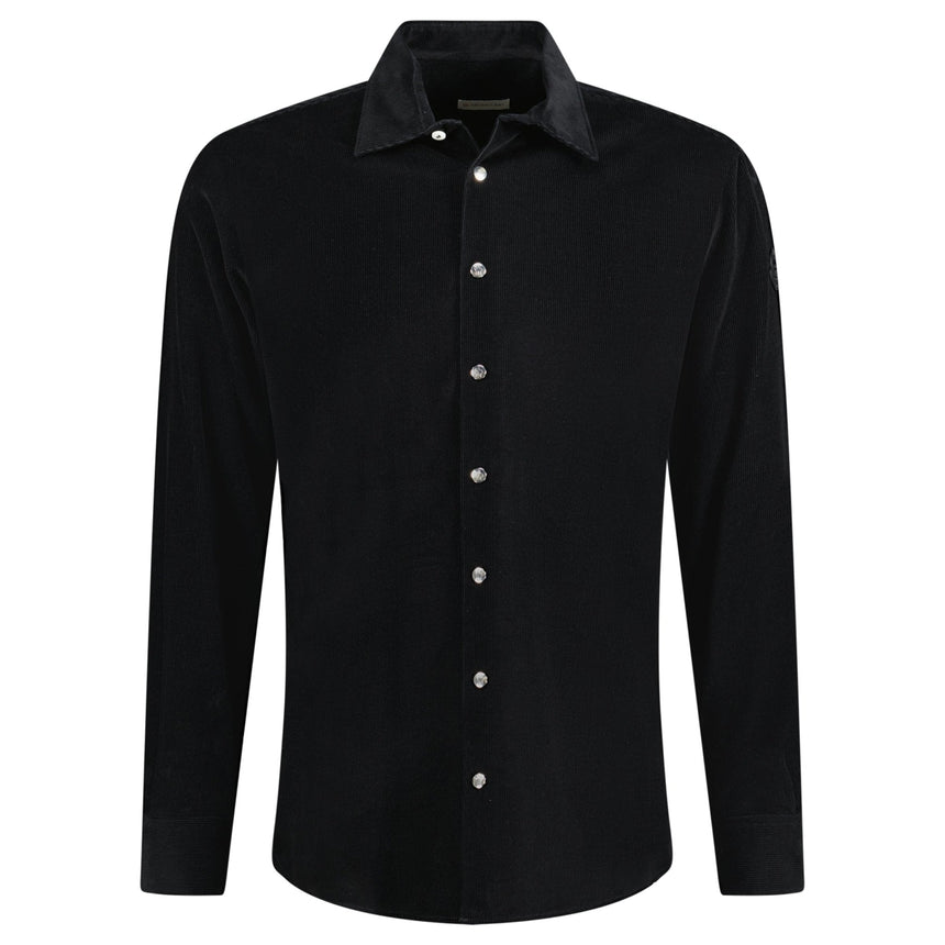 Moncler 'Camicia' Logo Overshirt Black - Boinclo - Outlet Sale Under Retail