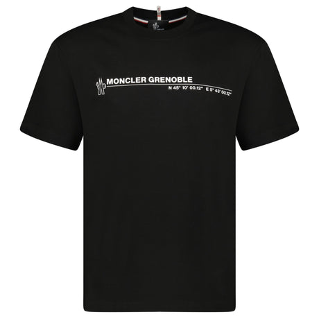 Moncler Grenoble Logo Cotton Jersey T-Shirt in Black - Boinclo - Outlet Sale Under Retail