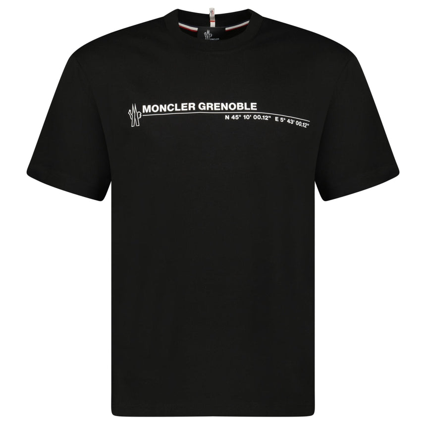 Moncler Grenoble Logo Cotton Jersey T-Shirt in Black - Boinclo - Outlet Sale Under Retail