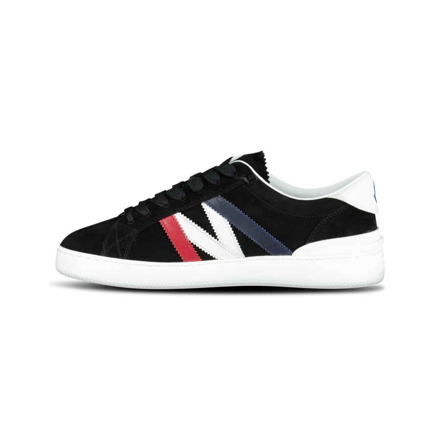 Moncler Monaco Suede Trainers Black - Boinclo - Outlet Sale Under Retail