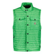 Moncler 'Ollon' Fabric Gilet Green - Boinclo ltd - Outlet Sale Under Retail