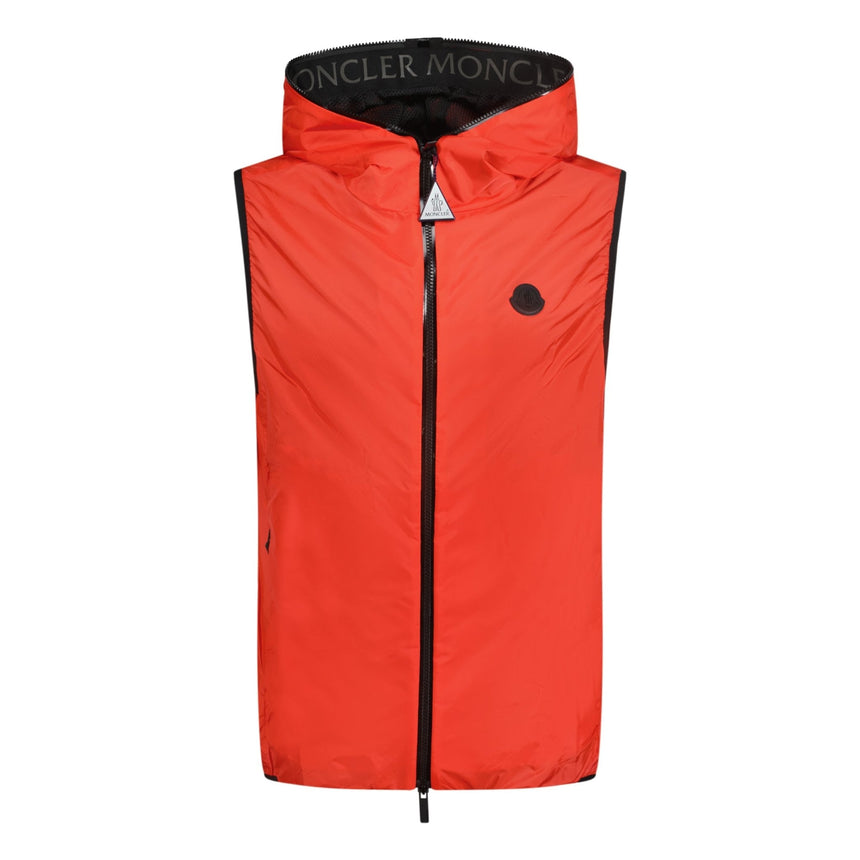 Moncler 'Pakito' Gilet Jacket Red - Boinclo ltd - Outlet Sale Under Retail