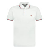 Moncler Polo Shirt Small Logo White - Boinclo ltd - Outlet Sale Under Retail