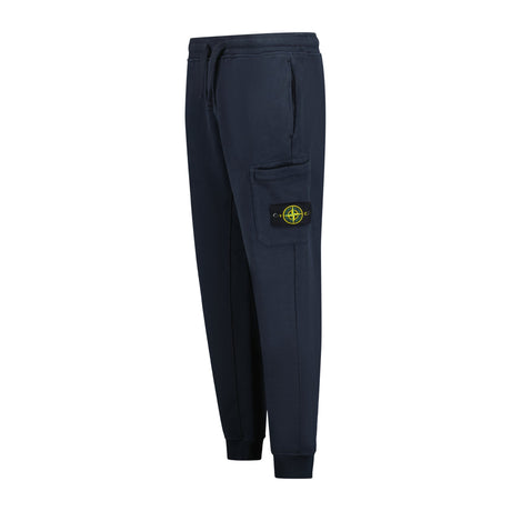 Badge Cotton Sweat Pants Navy