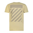 Off-White Diagonal Logo T-shirt Sand - Boinclo ltd - Outlet Sale Under Retail