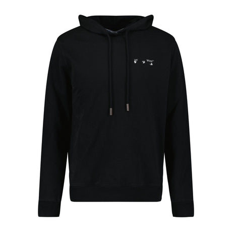 OFF-WHITE Hooded Sweatshirt Black - Boinclo ltd - Outlet Sale Under Retail