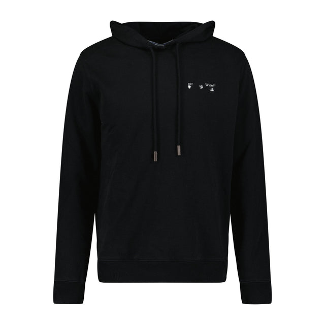 OFF-WHITE Hooded Sweatshirt Black - Boinclo ltd - Outlet Sale Under Retail