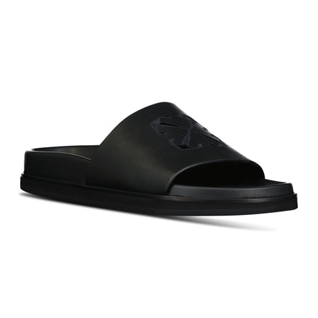 Off - White 'Pool Time' Sliders Black - Boinclo - Outlet Sale Under Retail