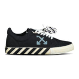 Vulcanized Low Top Trainers Black & Blue