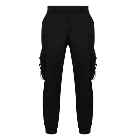 PRADA METAL APPLIQUE RE - NYLON CARGO TROUSERS - Boinclo ltd - Outlet Sale Under Retail