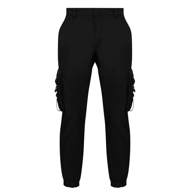 PRADA METAL APPLIQUE RE - NYLON CARGO TROUSERS - Boinclo ltd - Outlet Sale Under Retail