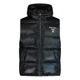 Prada Nylon Down RE-NYLON Gilet Black - Boinclo ltd - Outlet Sale Under Retail