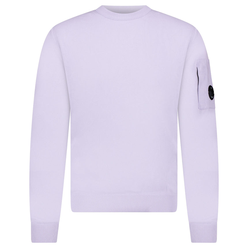 Lens Light Fleece Sweatshirt Purple