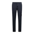 Stone Island Badge Cotton Cargo Trousers Navy - Boinclo ltd - Outlet Sale Under Retail