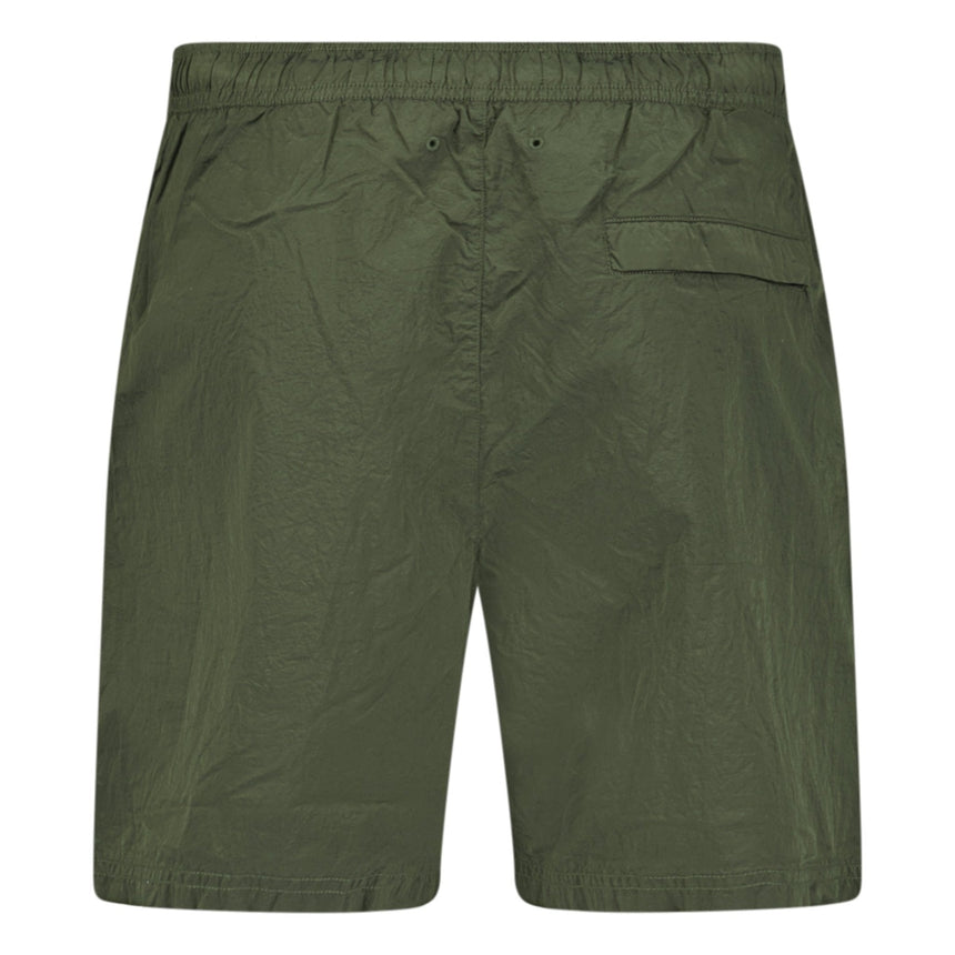 Stone Island Chrome Swim Shorts Khaki - Boinclo - Outlet Sale Under Retail