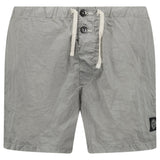 Stone Island Compass Button Chrome Swim Shorts Pearl Grey - Boinclo - Outlet Sale Under Retail