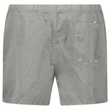 Stone Island Compass Button Chrome Swim Shorts Pearl Grey - Boinclo - Outlet Sale Under Retail