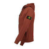 Stone Island Cotton Hoodie Sweatshirt Maroon - Boinclo ltd - Outlet Sale Under Retail