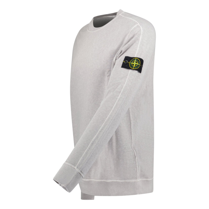 Stone Island Crew Neck Light Sweatshirt Dust Grey - Boinclo ltd - Outlet Sale Under Retail