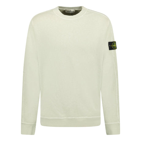 Stone Island Crew Neck Light Sweatshirt Pistachio - Boinclo ltd - Outlet Sale Under Retail