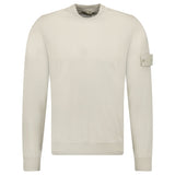 Stone Island Ghost Wool Crew Neck Jumper Beige - Boinclo - Outlet Sale Under Retail