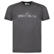 Stone Island 'Institutional One' Front Logo T-Shirt Charcoal Grey - Boinclo - Outlet Sale Under Retail