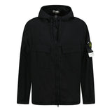 Stone Island Micro Twill Full Zip Hooded Jacket Black - Boinclo ltd - Outlet Sale Under Retail