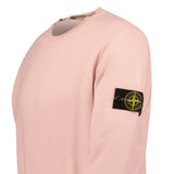Stone Island Ribbed Detailed Crewneck Sweatshirt Antique Rose - Boinclo - Outlet Sale Under Retail