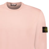 Stone Island Ribbed Detailed Crewneck Sweatshirt Antique Rose - Boinclo - Outlet Sale Under Retail