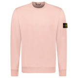 Stone Island Ribbed Detailed Crewneck Sweatshirt Antique Rose - Boinclo - Outlet Sale Under Retail